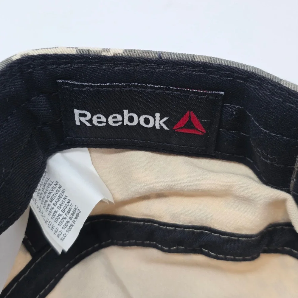 Reebok UFC Hat OSFM Digital Camo Military Style Cotton Snapback Grey Camouflage